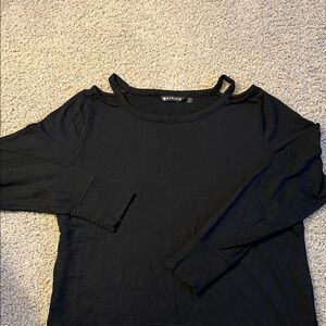 Athleta Women's Classic Black Long Sleeve Tee